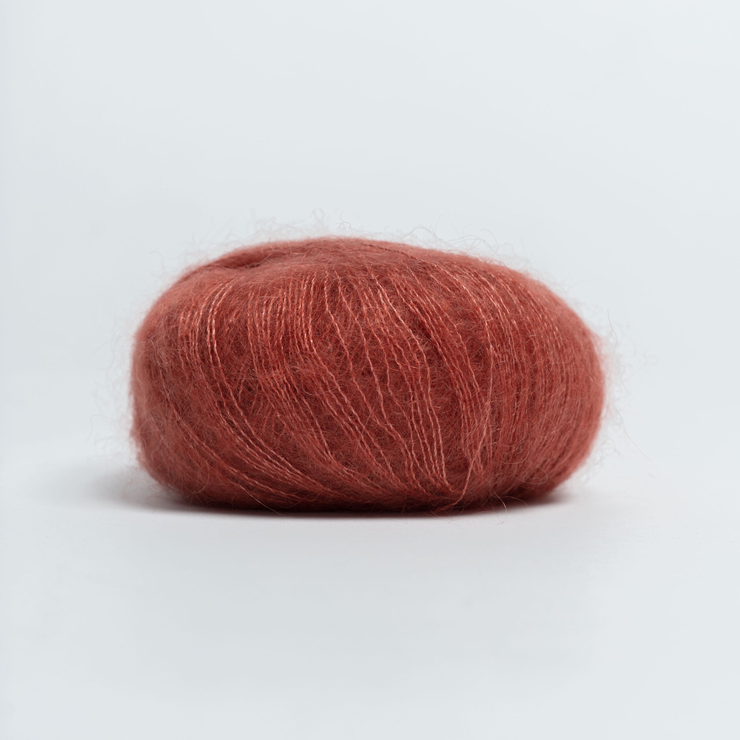 Mohair & soie - Terracotta