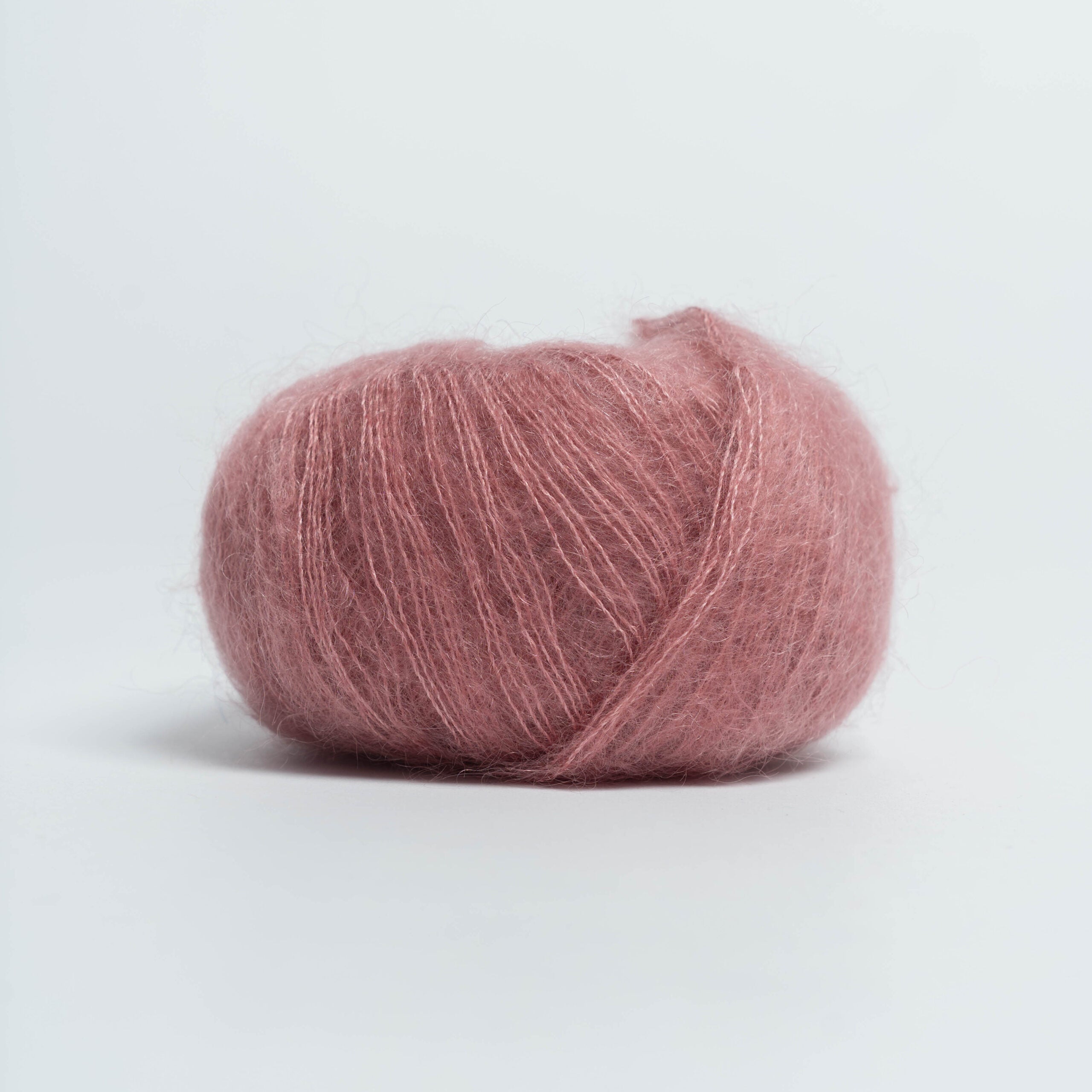 Mohair & soie - Vieux rose