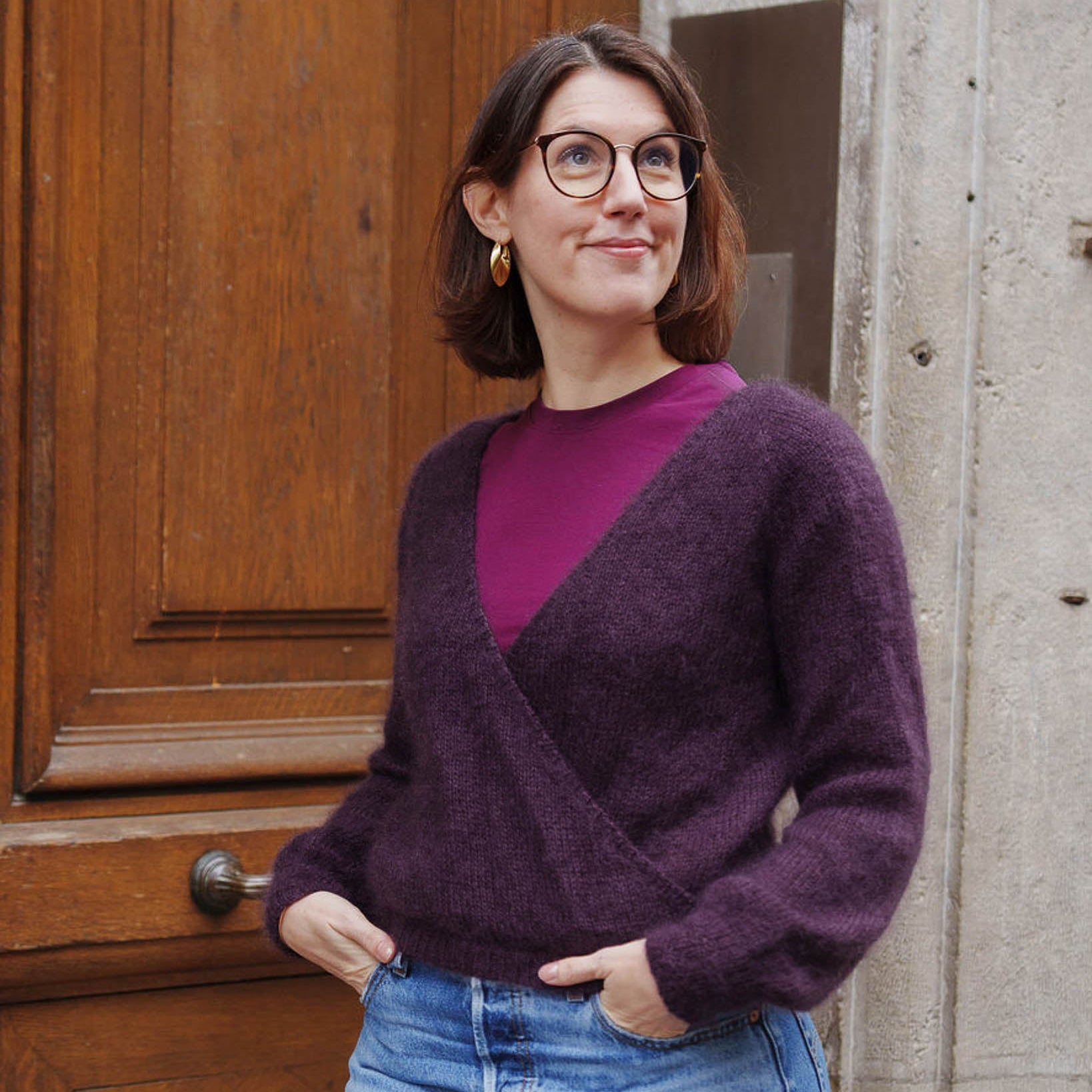 Silk Mohair - Blackberry