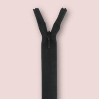 Invisible zipper - 40 cm - Black
