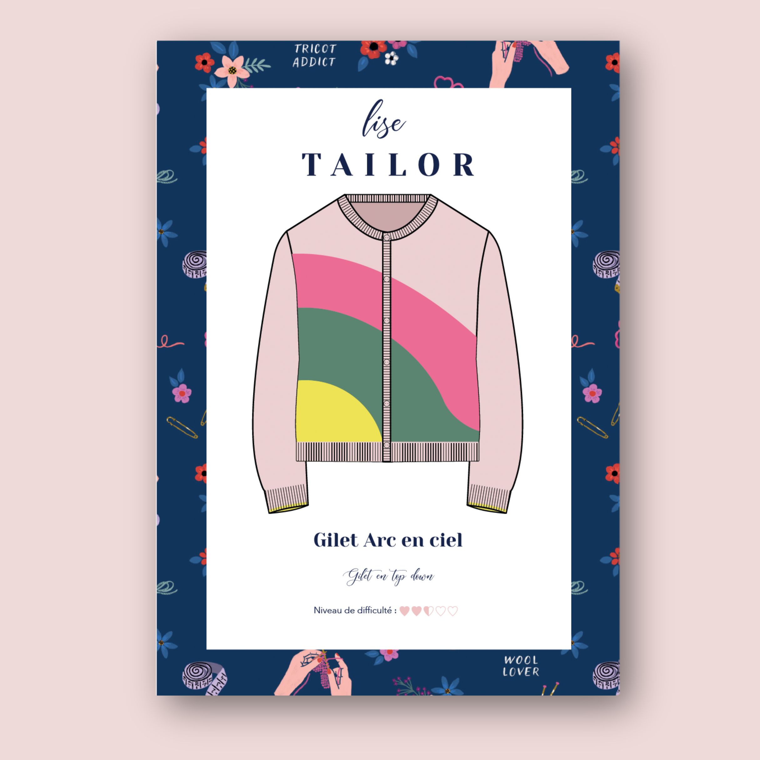 Gilet Arc-en-ciel - PDF