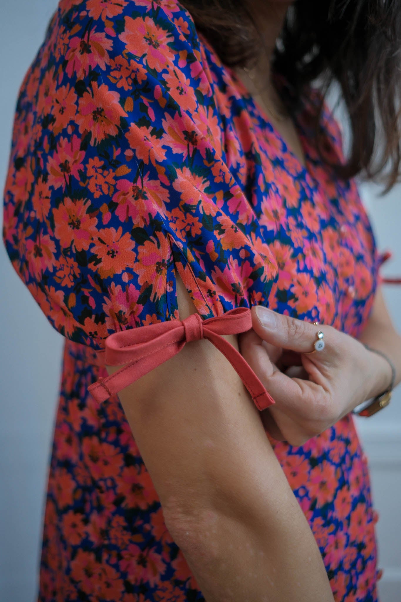 Viscose - Floral Flames - DEFECTS