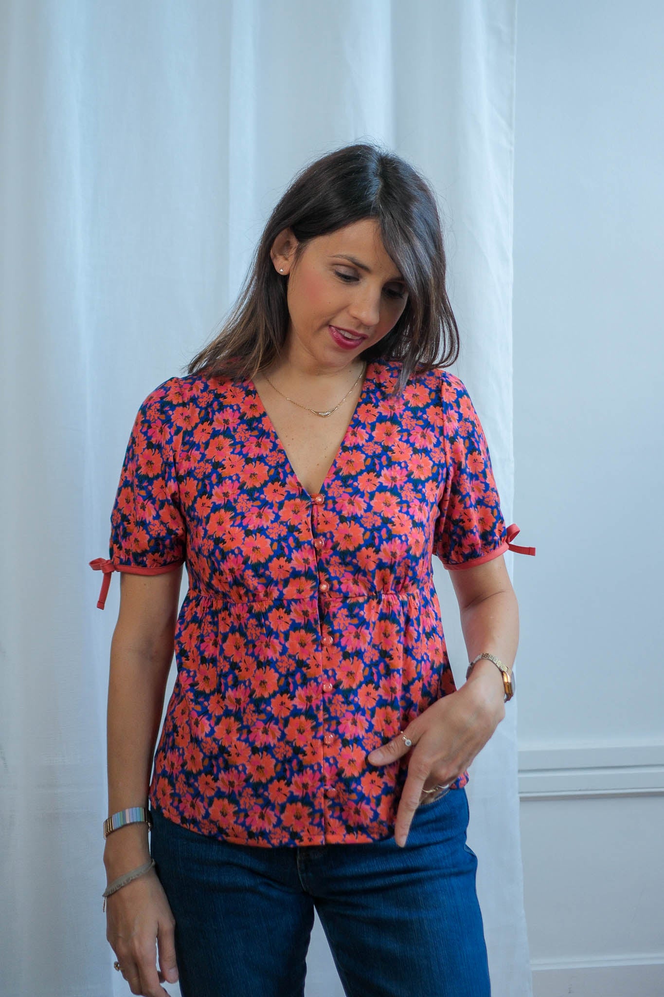 Viscose - Floral Flames - DEFAUTS
