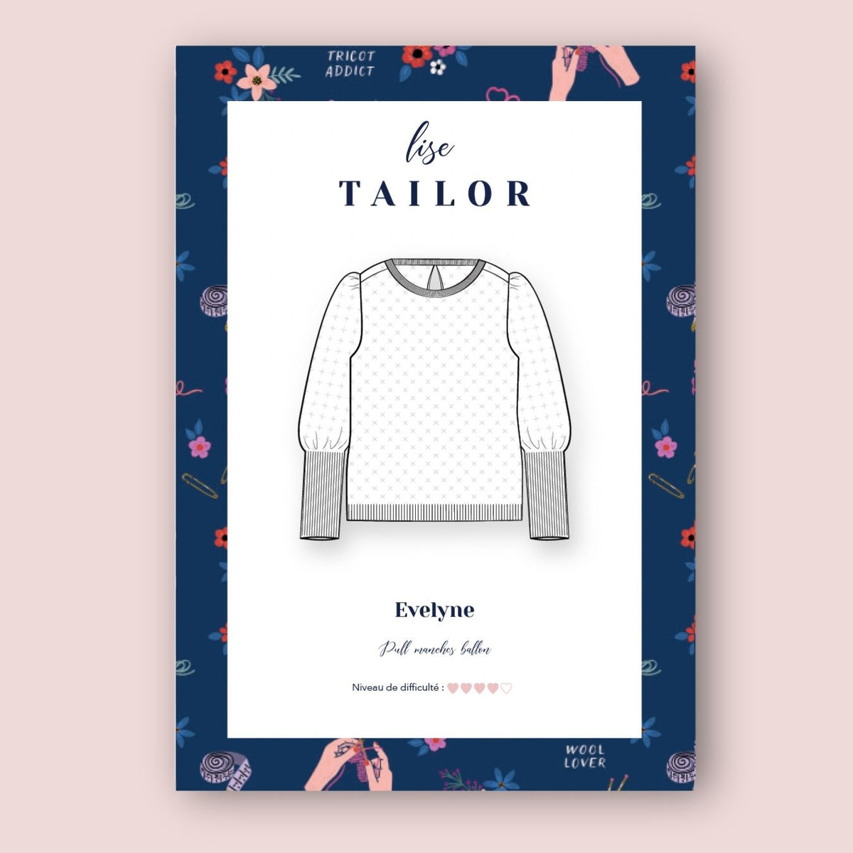 Evelyne Sweater - PDF
