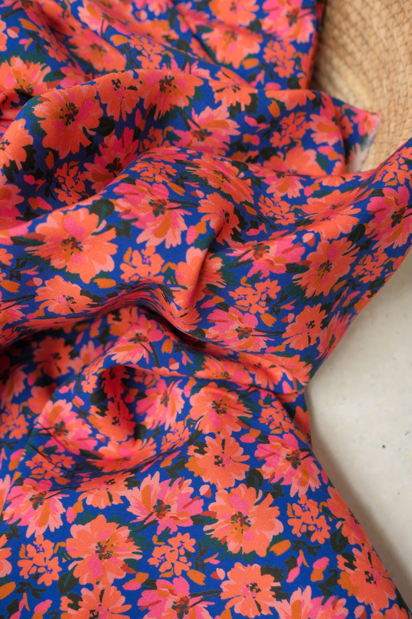 Viscose - Floral Flames - DEFECTS