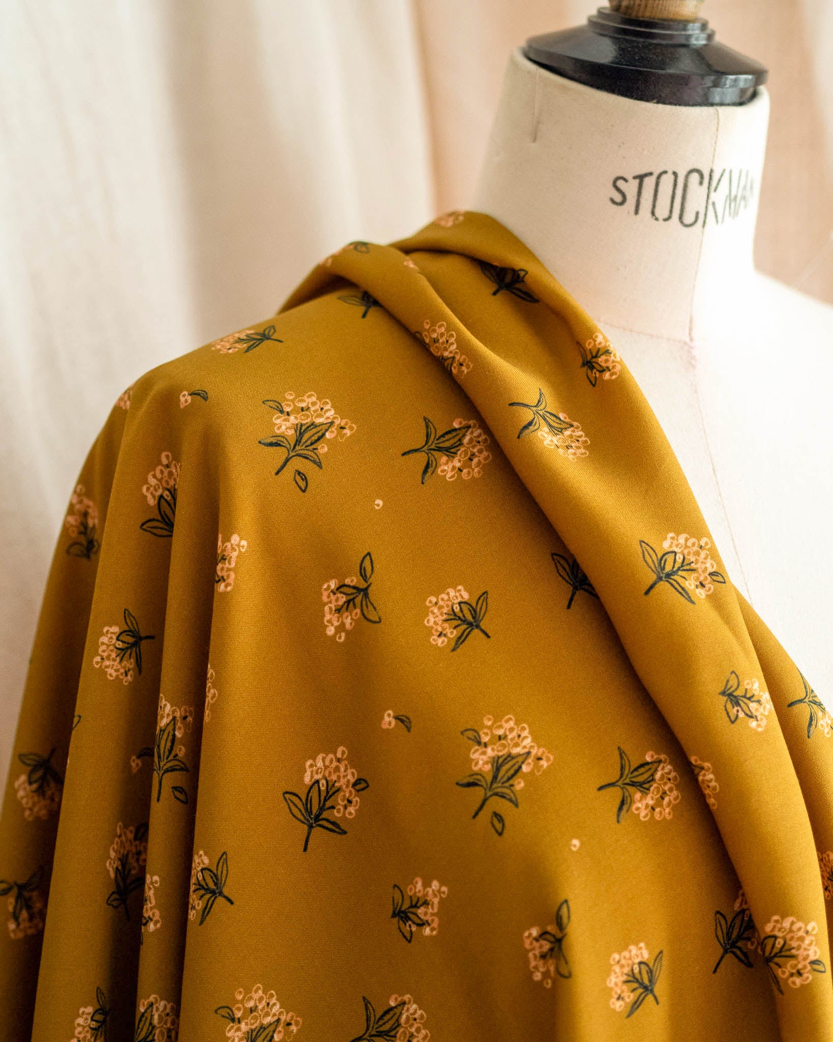 Viscose - Floréale - DÉFAUTS - COUPONS