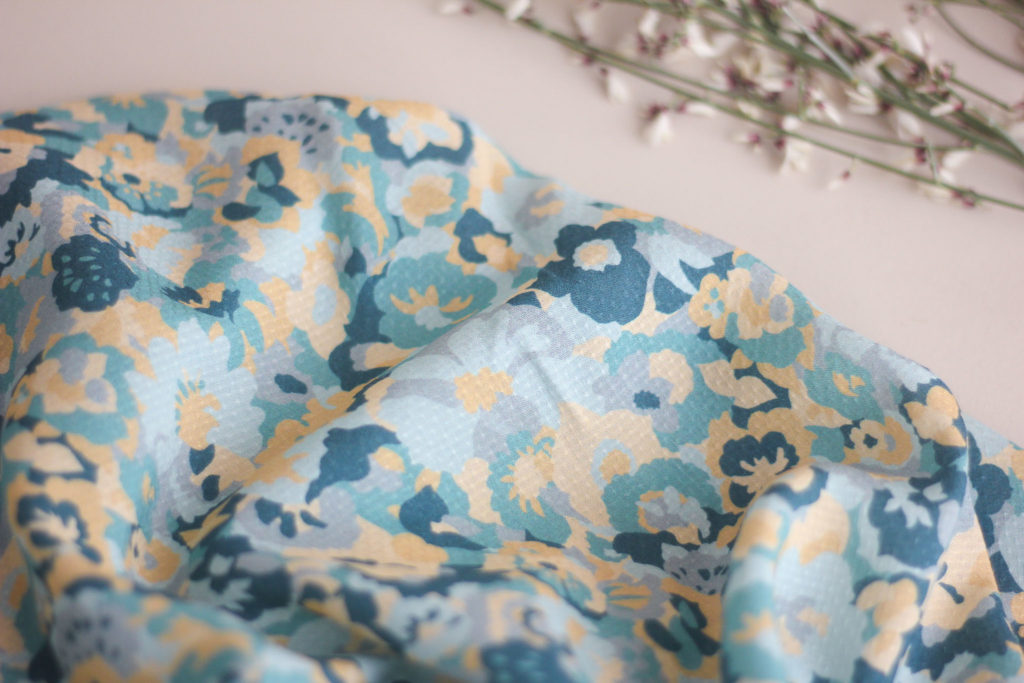 Tissu viscose plumetis - In the green meadow - Lise Tailor