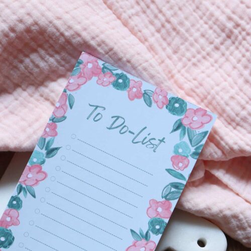 Alternative view of Notepad - "To do list"