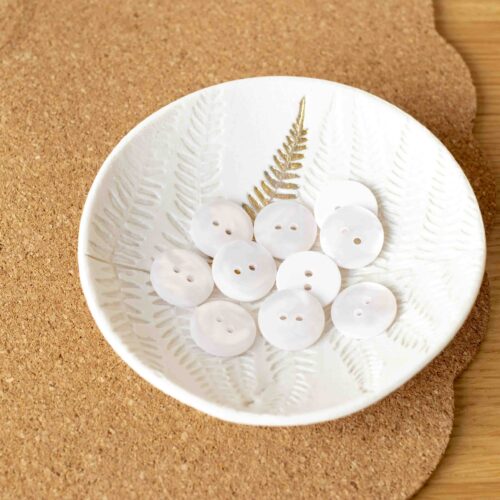 Alternative view of Sparkle button – Off-white