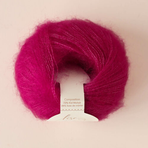 Alternative view of Mohair & soie - Super Pink - Nouvelle version