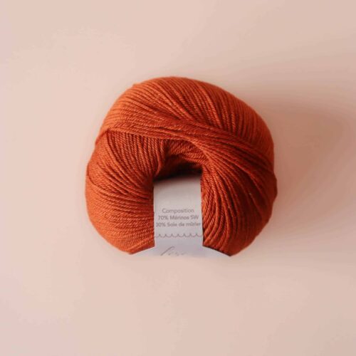Alternative view of Mérinos & Soie - Caramel