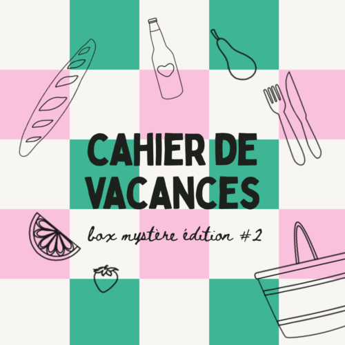 Box Cahier de Vacances (Tricot, Crochet, Broderie)