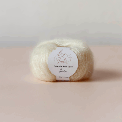Mohair & soie - Ivoire