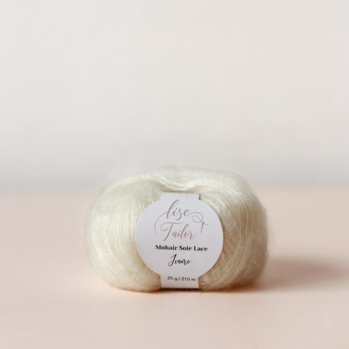 Mohair & soie - Ivoire