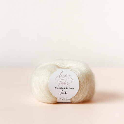 Mohair & soie - Ivoire