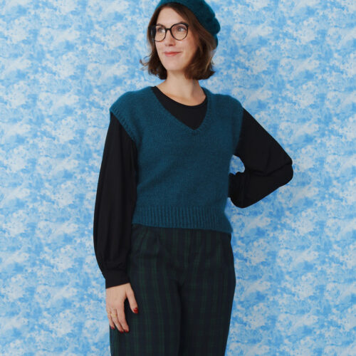 Alternative view of Sewing box - Sora Body - viscose jersey Black