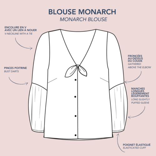 Alternative view of Blouse Monarch