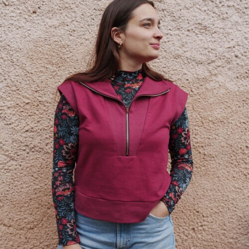 Alternative view of Kit Couture - Sweat Fika - Bordeaux