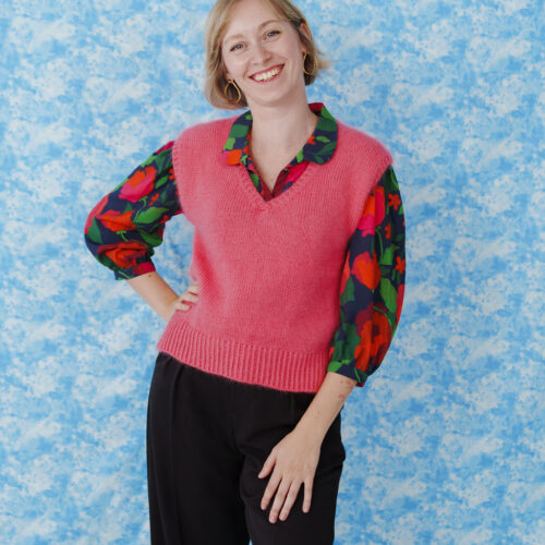 Alternative view of Gaby slipover - PDF