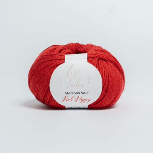 Silk Merinos - Red Poppy