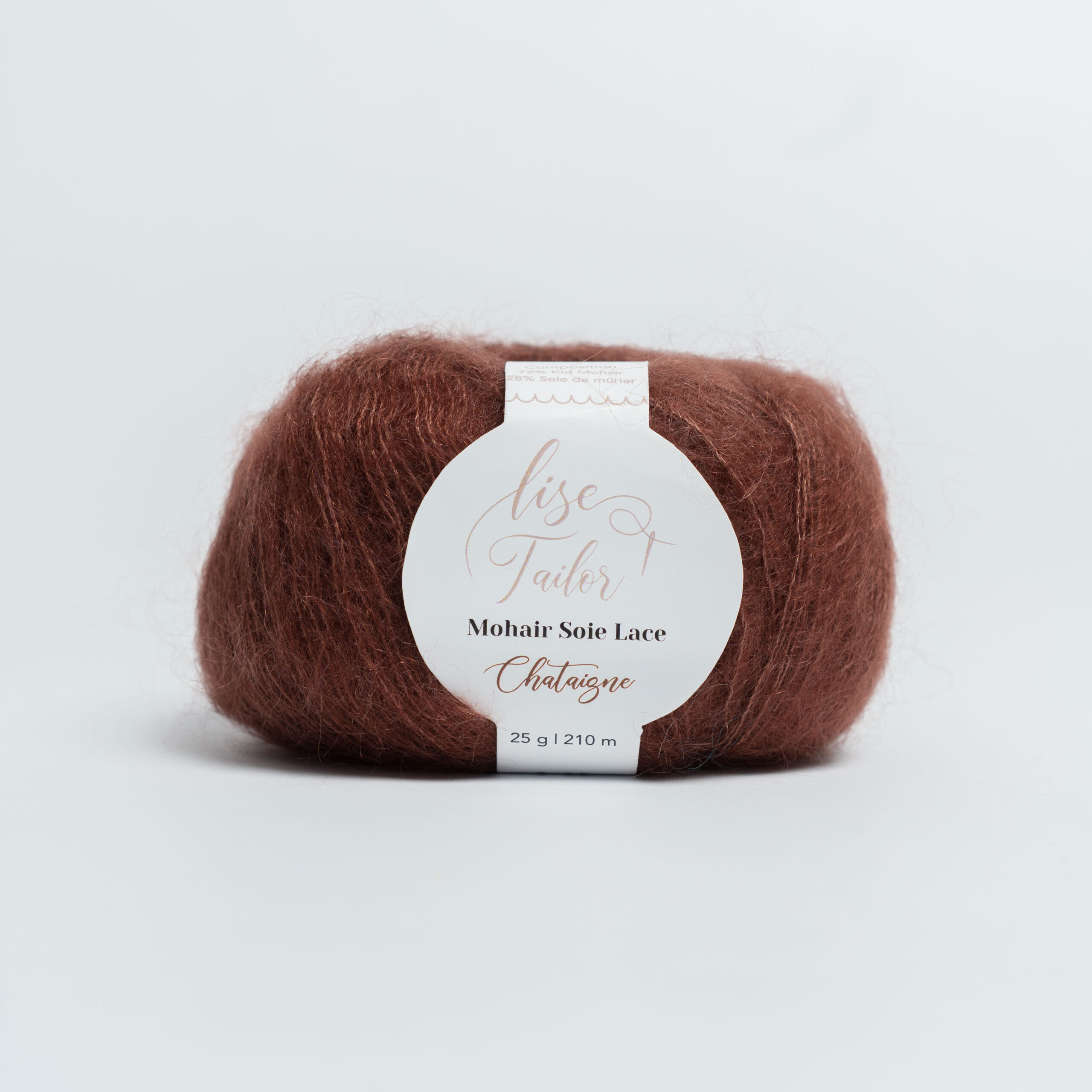 Mohair & soie - Chataigne