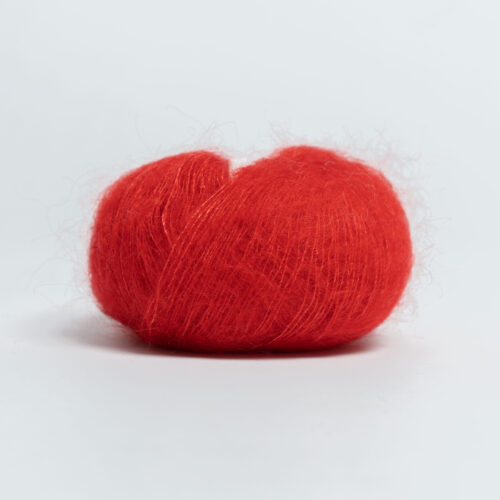 Alternative view of Silk Mohair - Red Poppy