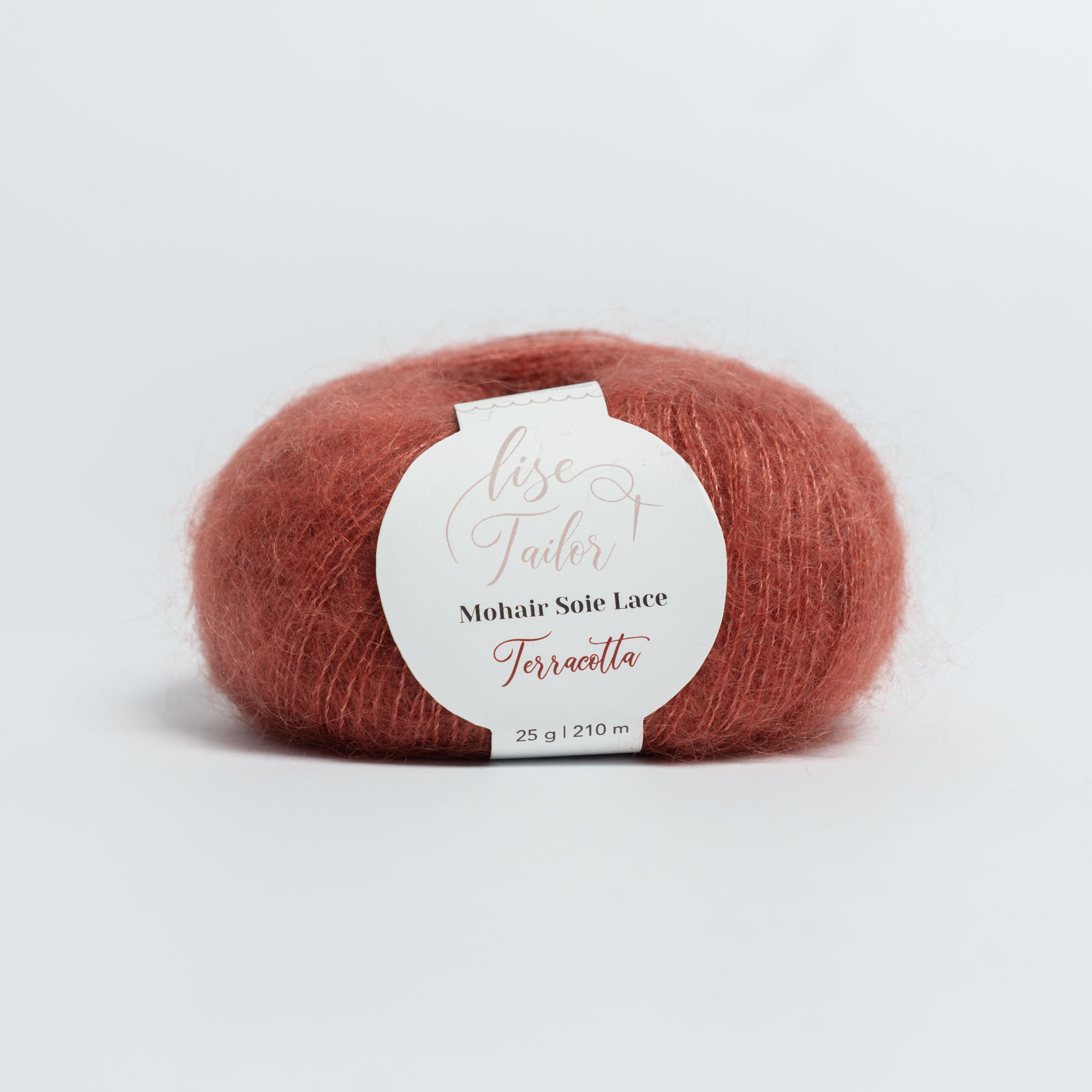 Mohair & soie - Terracotta