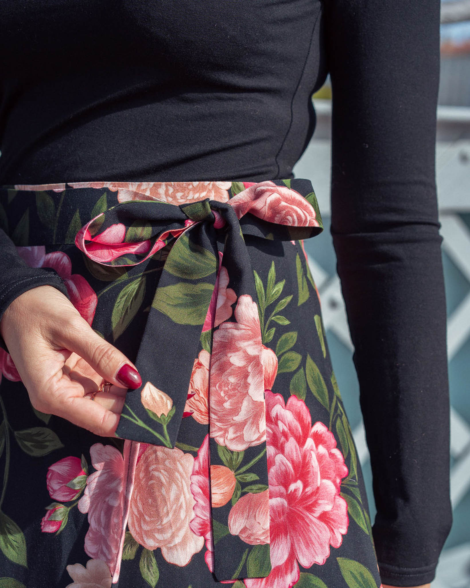 Viscose - Rose éternel - Collaboration Charlotte Jaubert x Lise Tailor – Image 4