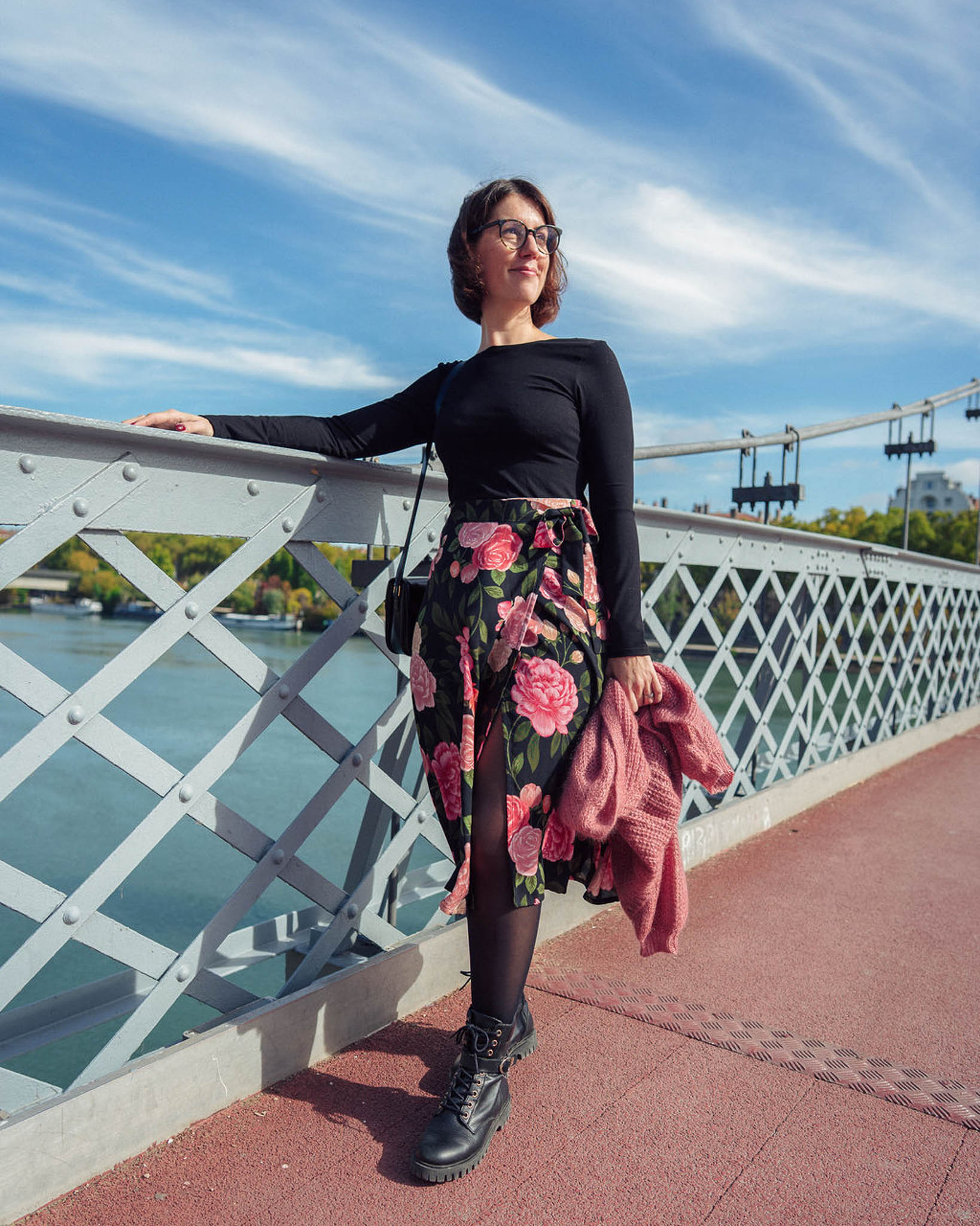 Viscose - Rose éternel - Collaboration Charlotte Jaubert x Lise Tailor – Image 3