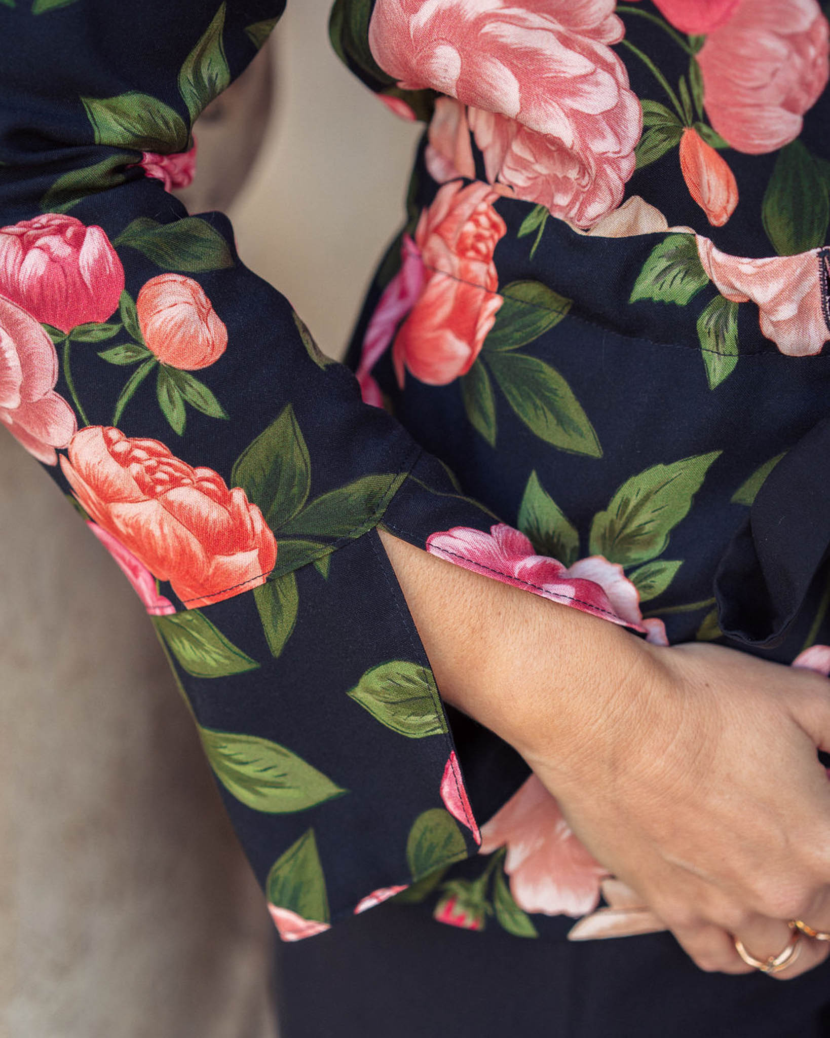 Viscose - Rose éternel - Collaboration Charlotte Jaubert x Lise Tailor – Image 13
