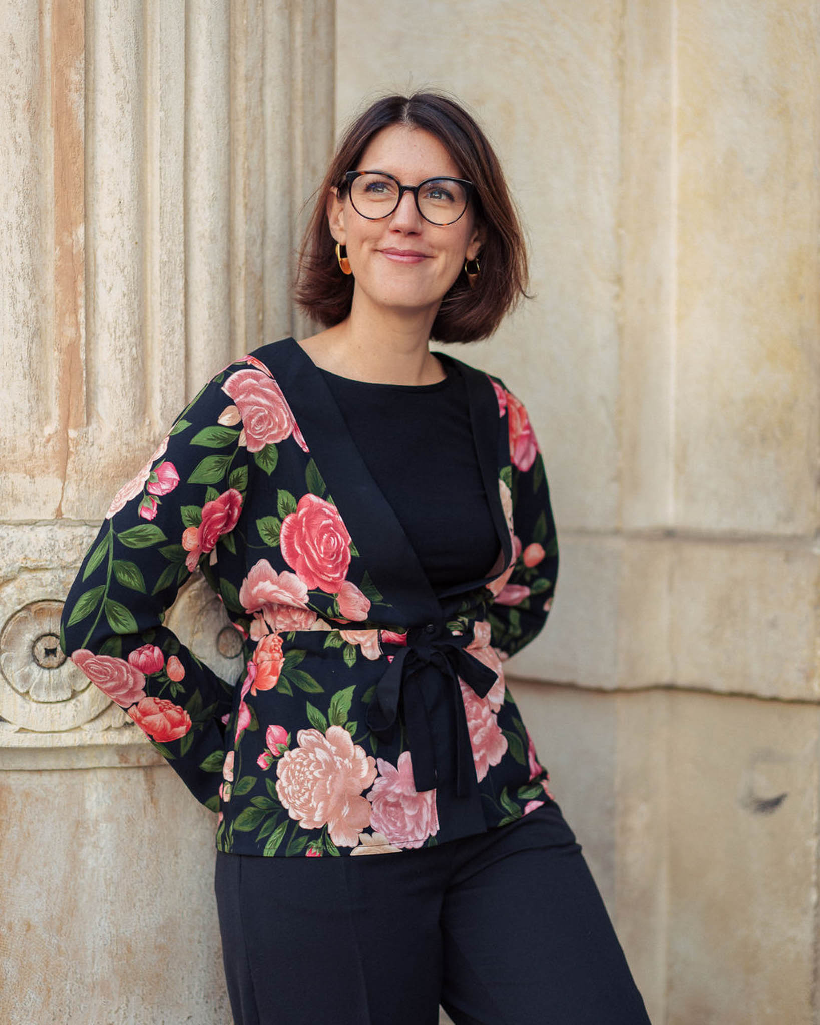 Viscose - Rose éternel - Collaboration Charlotte Jaubert x Lise Tailor – Image 9