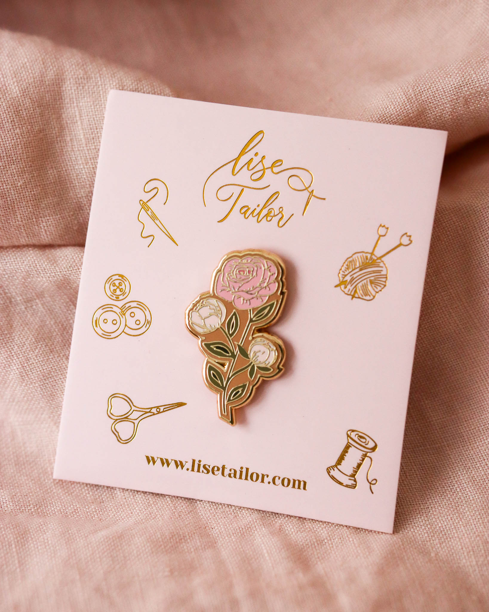 Pin’s Rose Eternel – Image 3